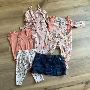 Lot of 6-9 mo. baby girl clothes